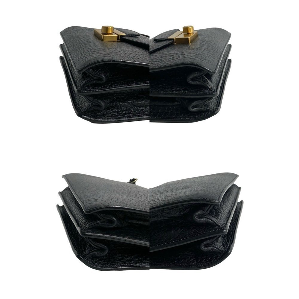 PRADA Black Leather Shoulder Bag - Picture 7 of 8